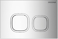 Grossman Инсталляция для подвесного унитаза Cosmo 97.02.100 с клавишей смыва хром глянцевый – фотография-9